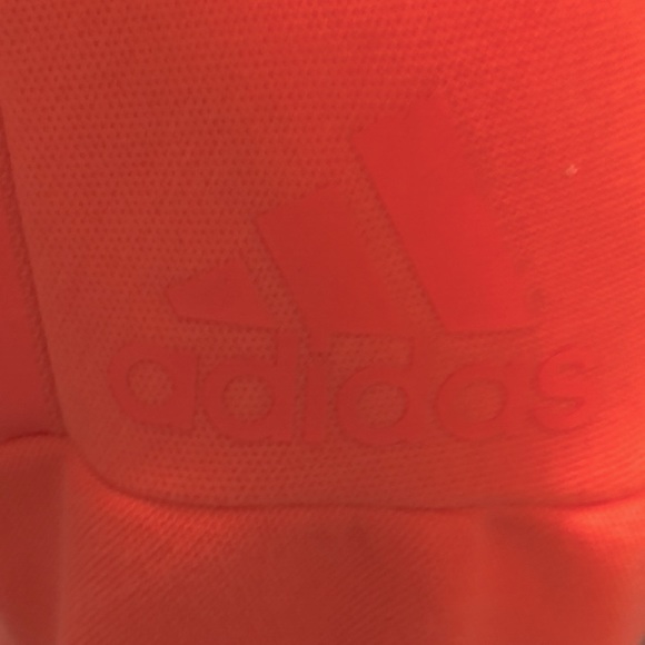 Adidas Z.N.E. Cotton Blend Orange Hoodie SZ SM - Picture 12 of 14